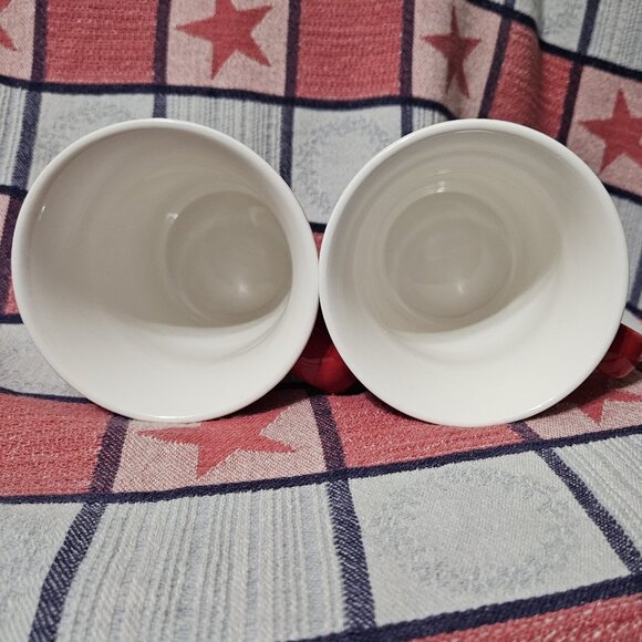 Red Cup Living 12 oz. Red Porcelain Coffee Mug - Picture 4 of 11